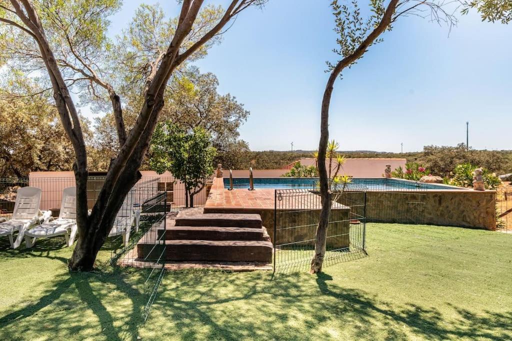Casa Rural Navalonguilla Con Piscina Santa Olalla del Cala Exterior foto