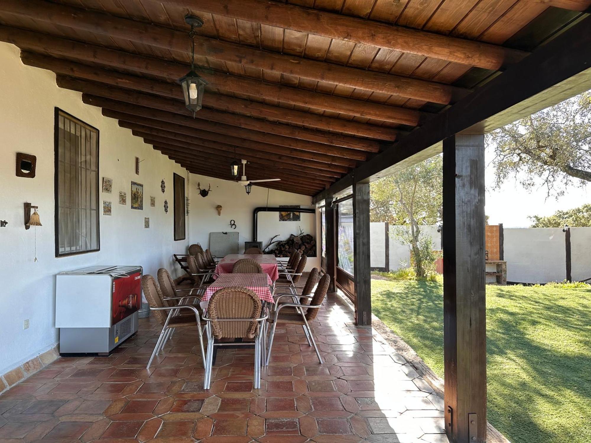 Casa Rural Navalonguilla Con Piscina Santa Olalla del Cala Exterior foto